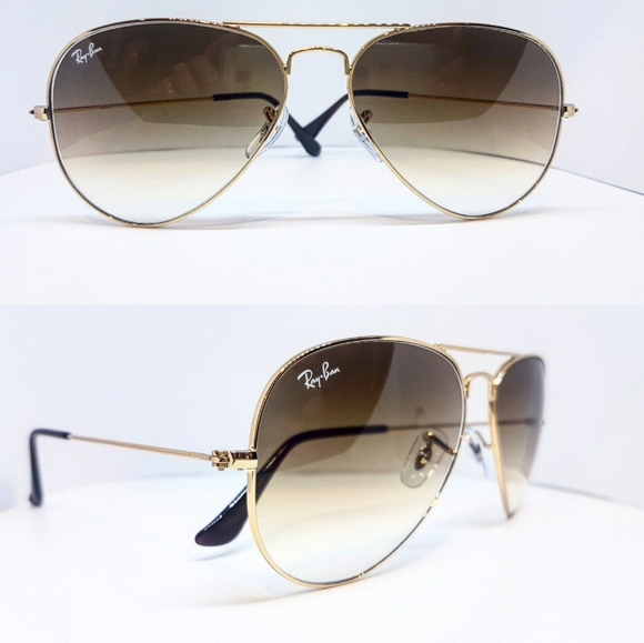 Ray-Ban Accessories - Ray Ban Aviator Gradient Brown RB3025